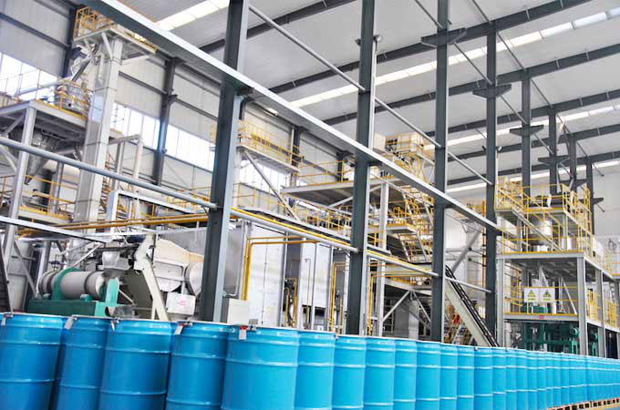 FEIZHOU New Molecular Sieve Production Line Begin to Work