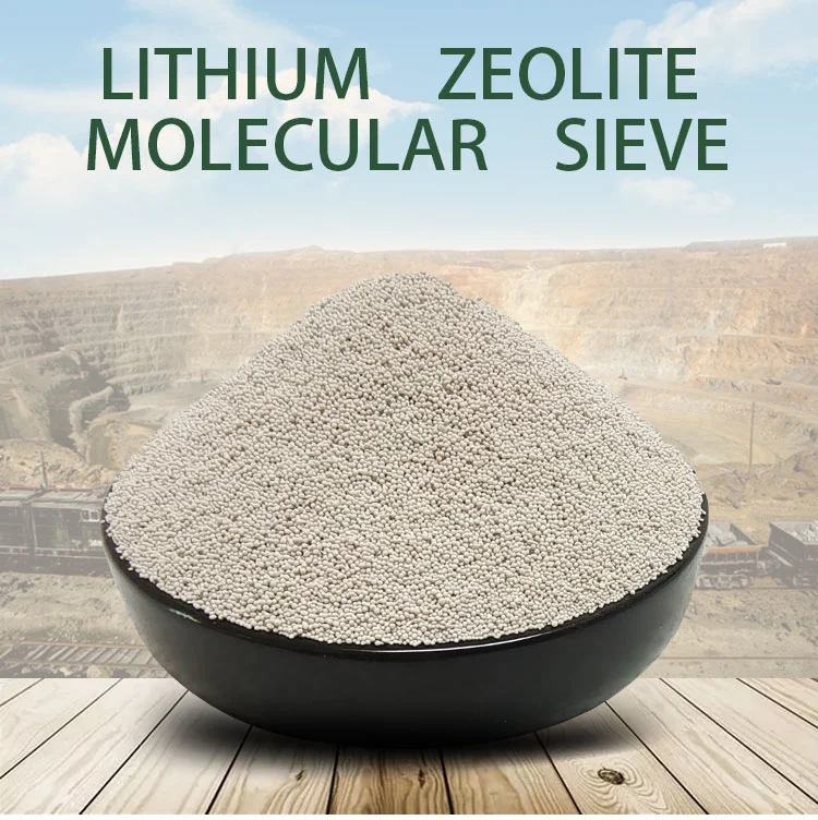 The description of silver-exchanged lithium-X zeolite