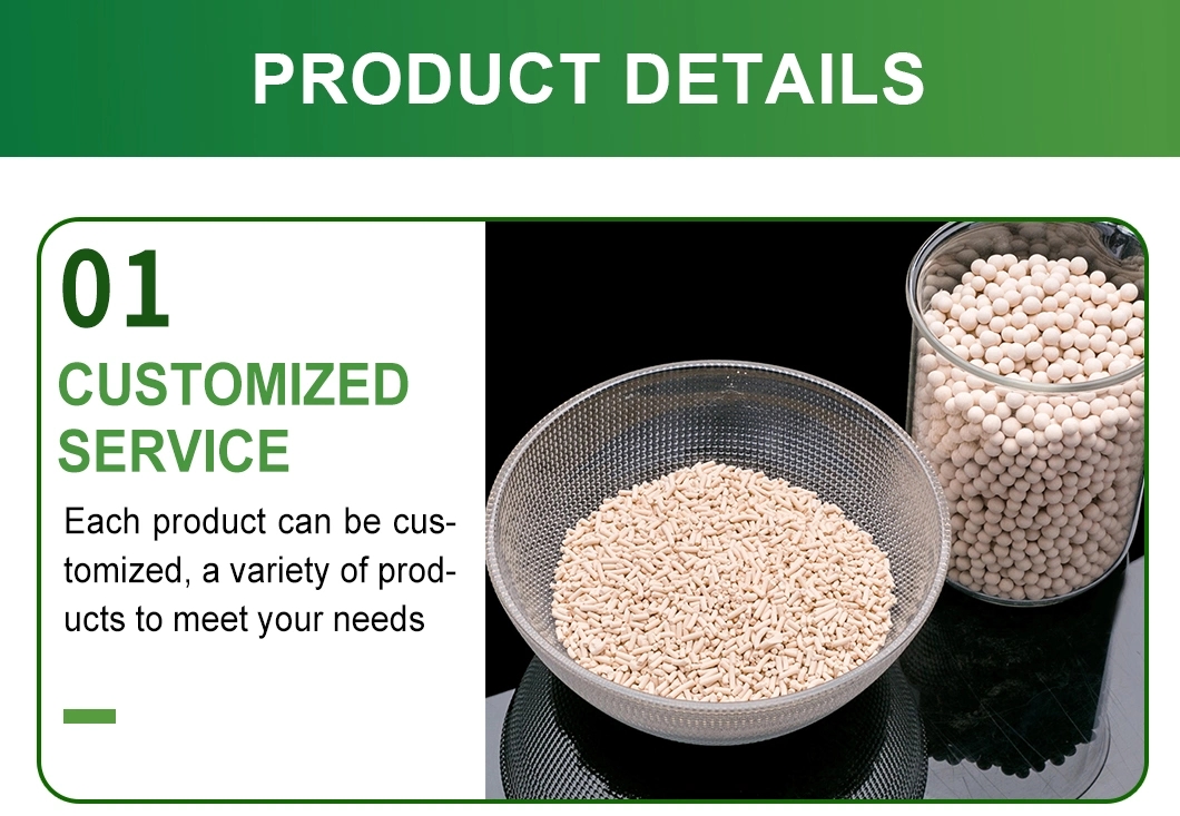 Sulfur Removal From Aerosole or LPG Zeolite Molecular Sieve 13X