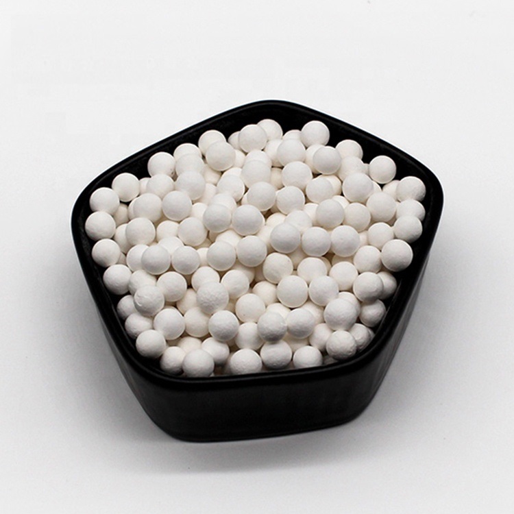 Activated Alumina Ball Defluorination Drinking Water Treatment For Desiccant Air Dryer Alumina Oxide Desiccant