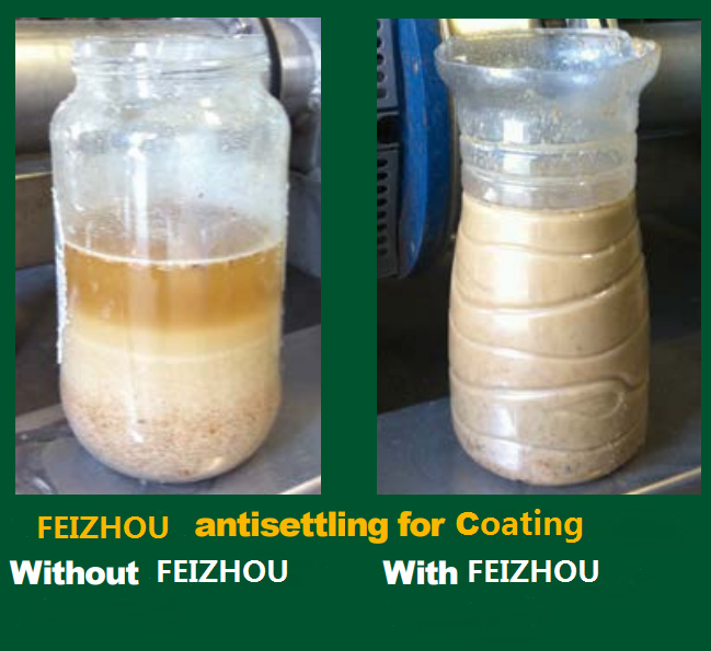 Feizhou attapulgite anti-settling agent effect was well received by Mission Industrial paint Co., Ltd.