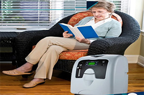 What are the types of oxygen concentrators?