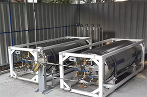 Cryogenic Vacuum Insulated Liquid Nitrogen Dewar Cylinder