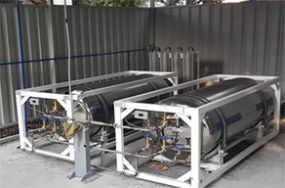 Cryogenic Vacuum Insulated Liquid Nitrogen Dewar Cylinder